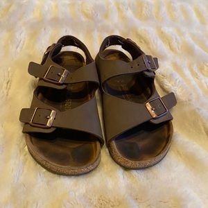 Birkenstock Kids Roma Mocha Sandals